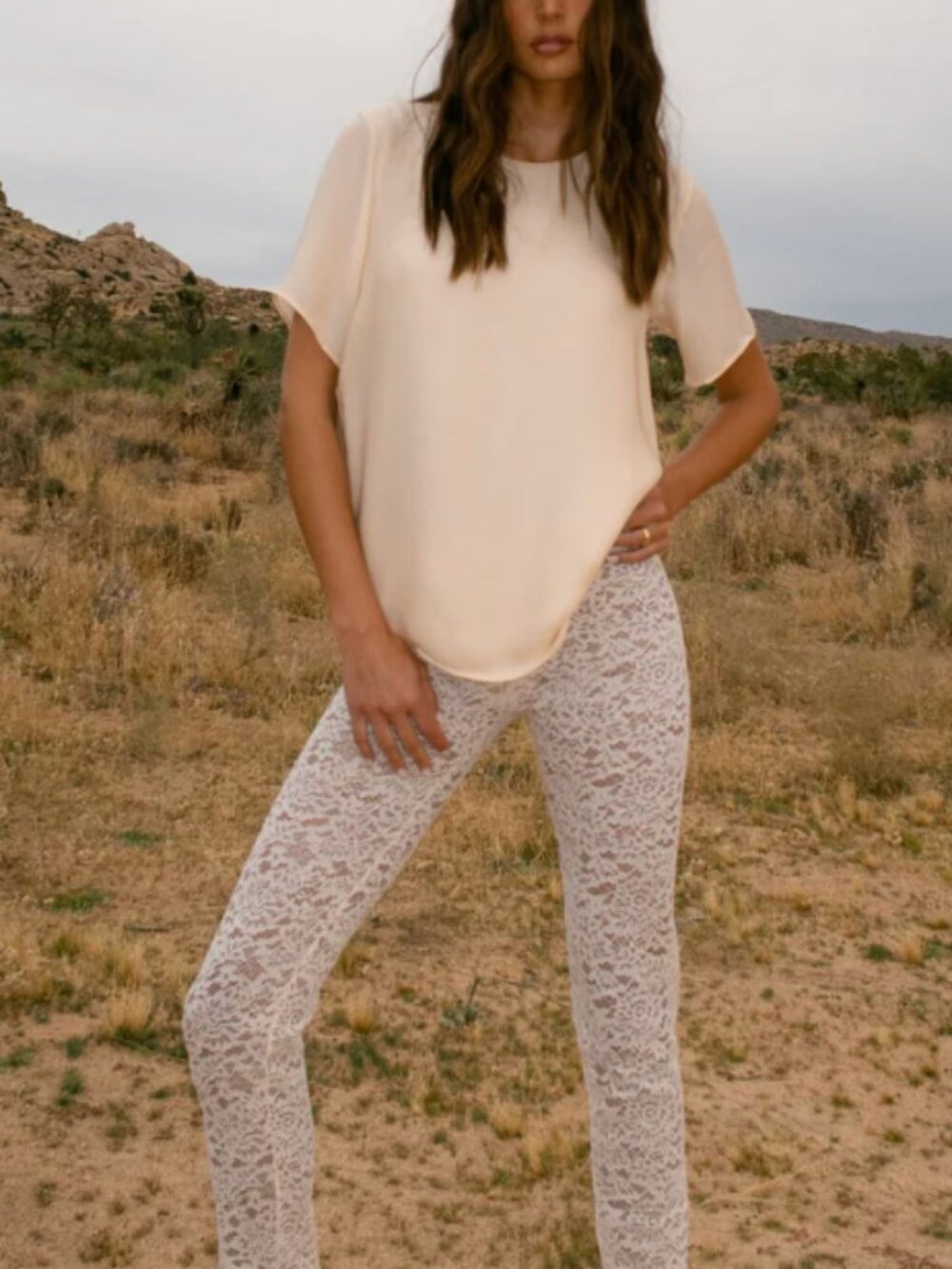Ashlyn Paige Giselle Lace Trouser